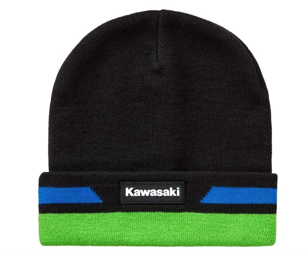 Kawasaki Strickmütze Kawasaki WSBK Team Replika Winter Strickmütze Mütze Ninja
