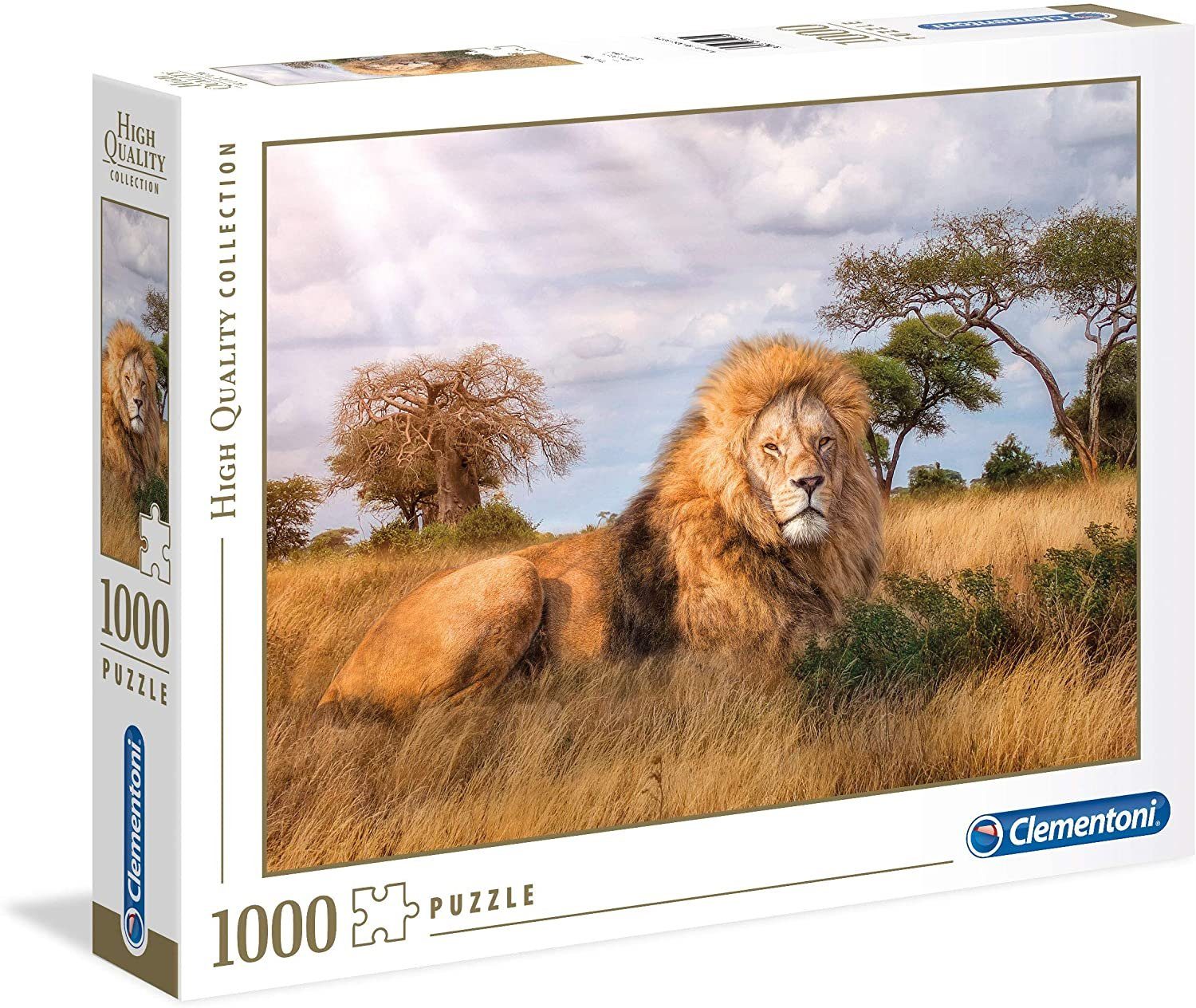 Clementoni® Puzzle High Quality Collection Puzzle "The King", 1000 Puzzleteile