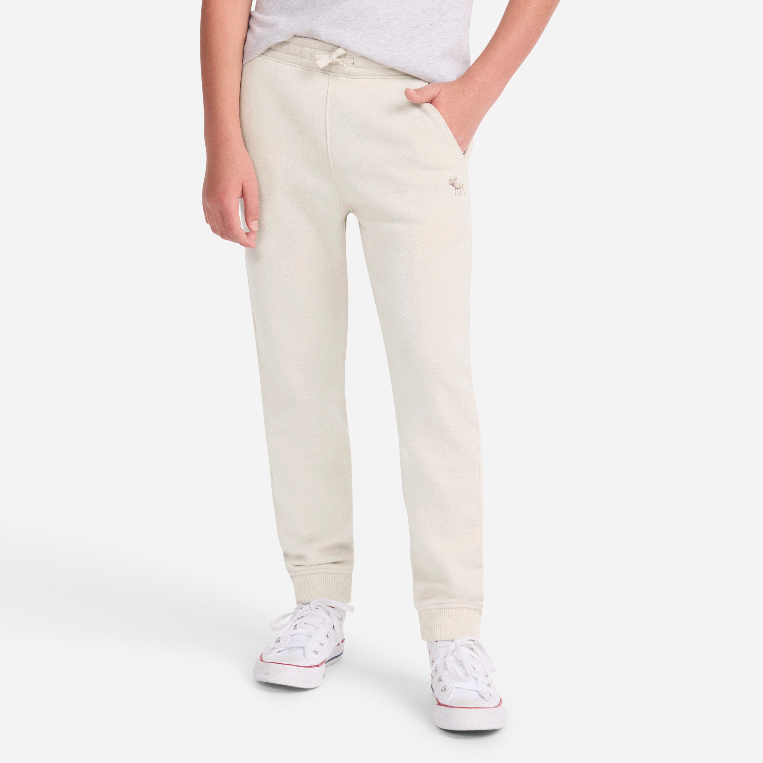 Abercrombie Kids Jogginghose AFB ESSENTIAL FLEECE JOG mit Kordelzug, for boys