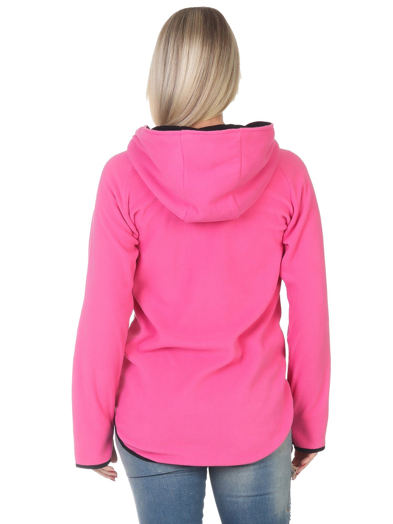 Rock Creek Fleecejacke Damen Fleecejacke Lang D-502 – Bild 5 von 5