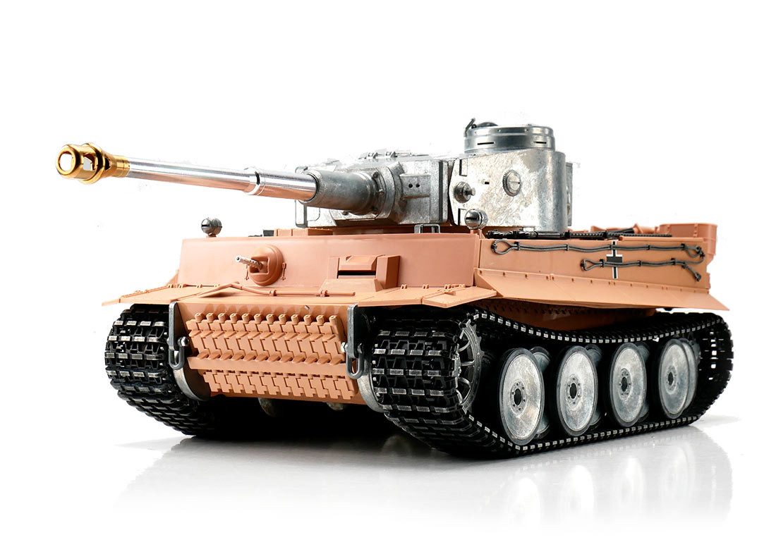 Torro RC-Panzer 1/16 RC Tiger I Frühe Ausf. unlackiert IR