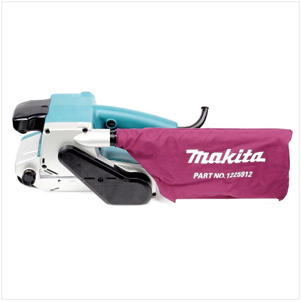 Makita Bandschleifer 9903 Bandschleifer für 76 x 533 mm Schleifband mit Staubsack