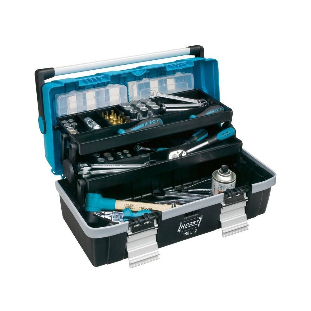 HAZET Werkzeugkoffer Kunststoff-Werkzeugkasten 190L-2