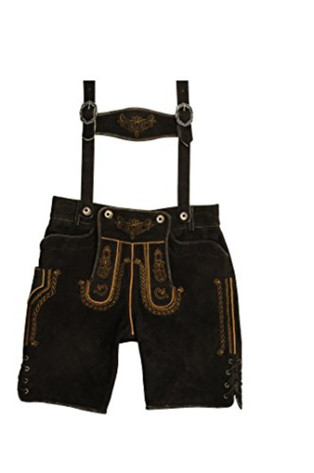 Fuente Leather Wears Trachtenlederhose Bayerische Lederhose Kurz Herren günstig online kaufen