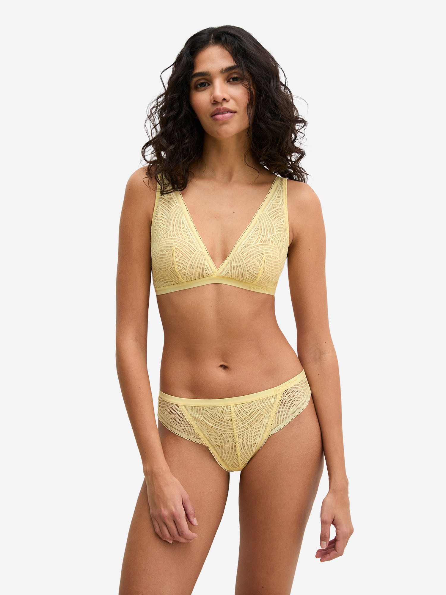 Marc O'Polo String Timeless Lace String Slip, Tanga, Mini String