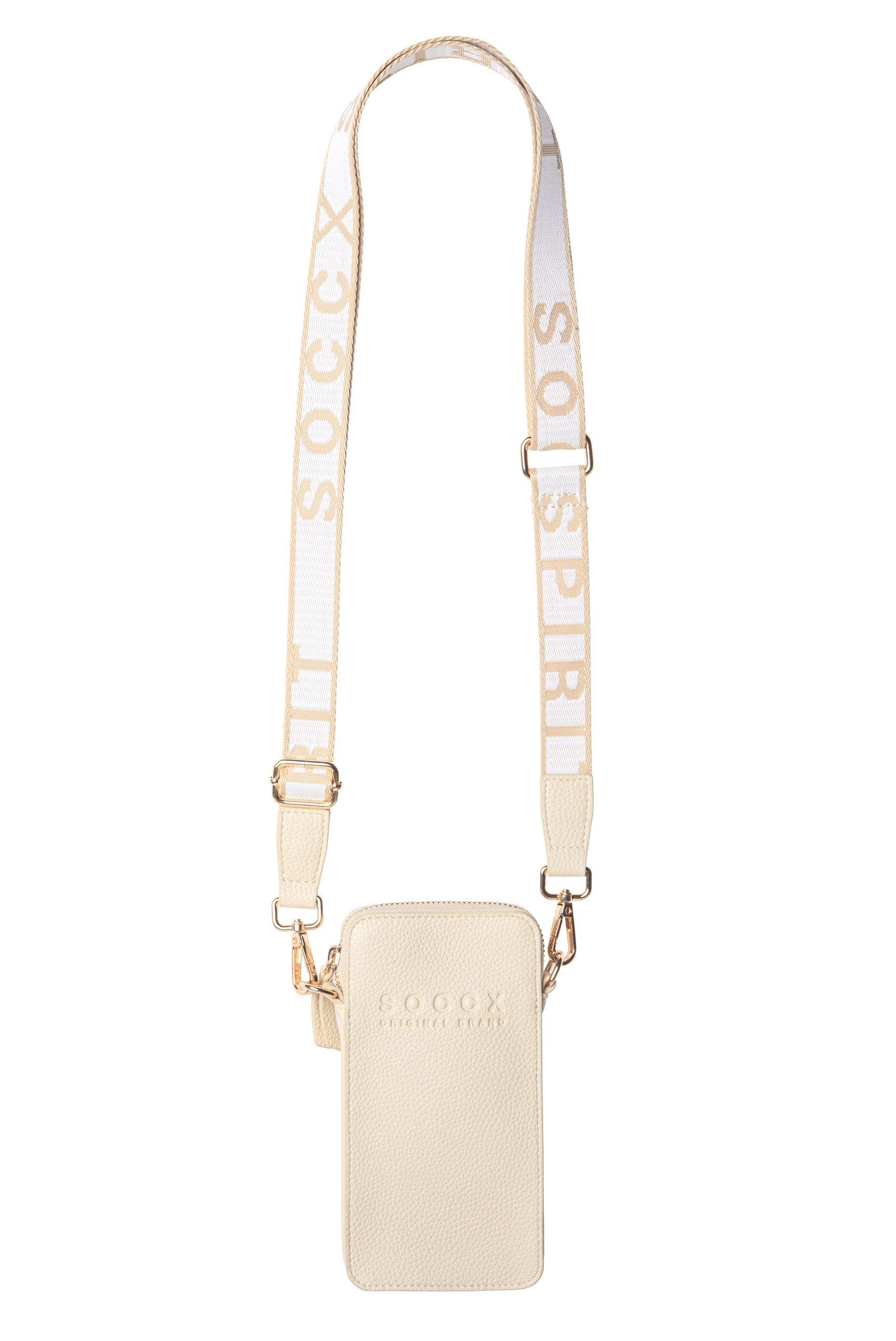 SOCCX Handytasche, mit abnehmbarem Schulterriemen