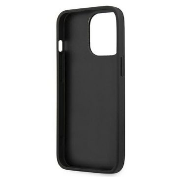 KARL LAGERFELD Handyhülle iPhone 13 Pro Case TPU Hardcase Figur schwarz