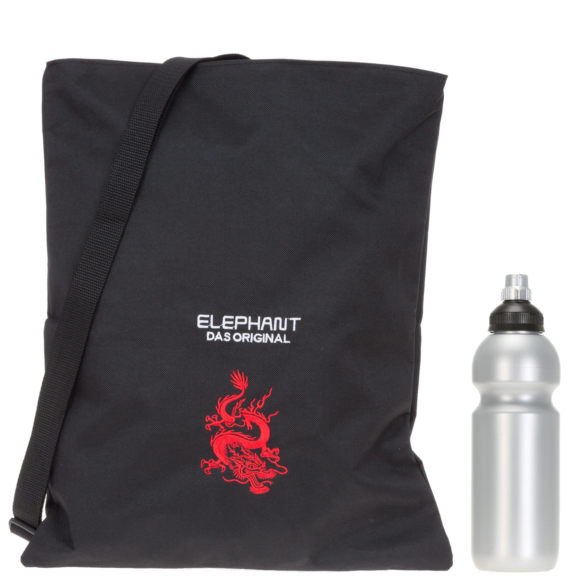 ELEPHANT Turnbeutel Sportbeutel Attach Bag Hero Signature Tasche, für Jungen Mädchen Schubeutel Gymbag + Trinkflasche