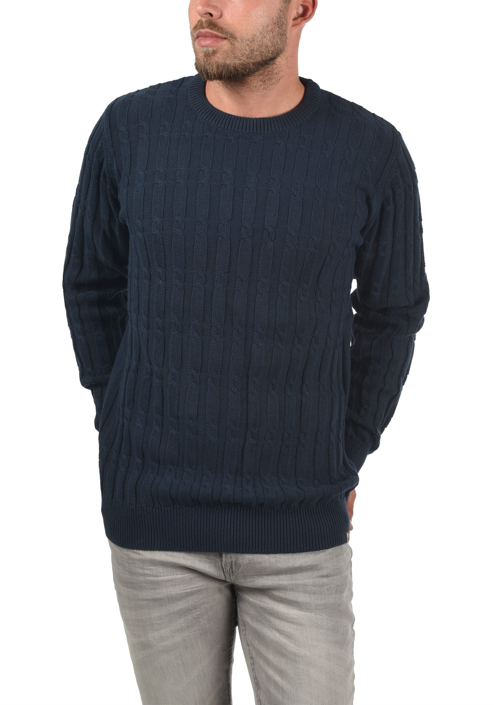 Indicode Strickpullover IDPauletta Strickpulli aus Grobstrick günstig online kaufen