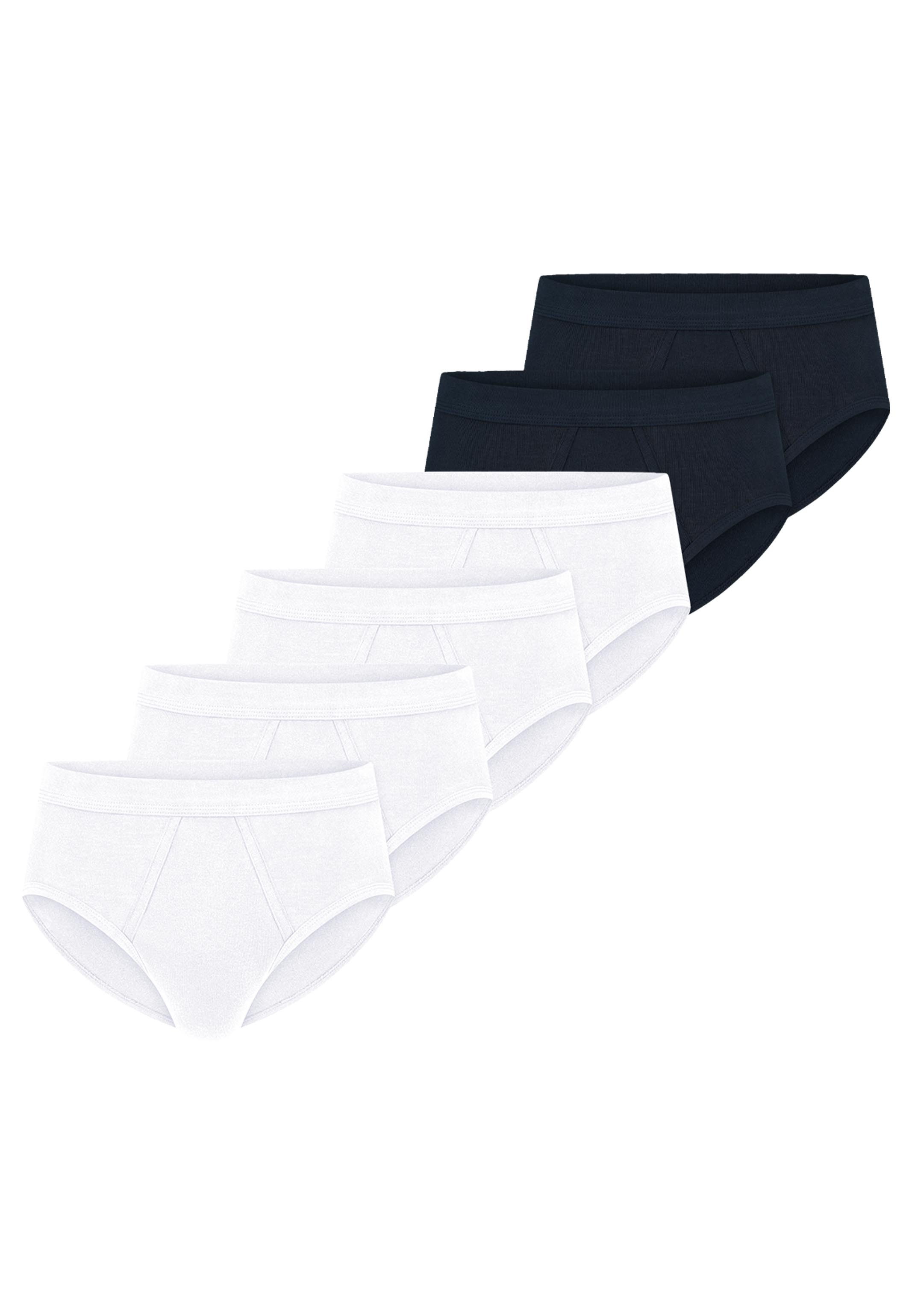 Slip 6er Pack Cotton Essentials Feinripp