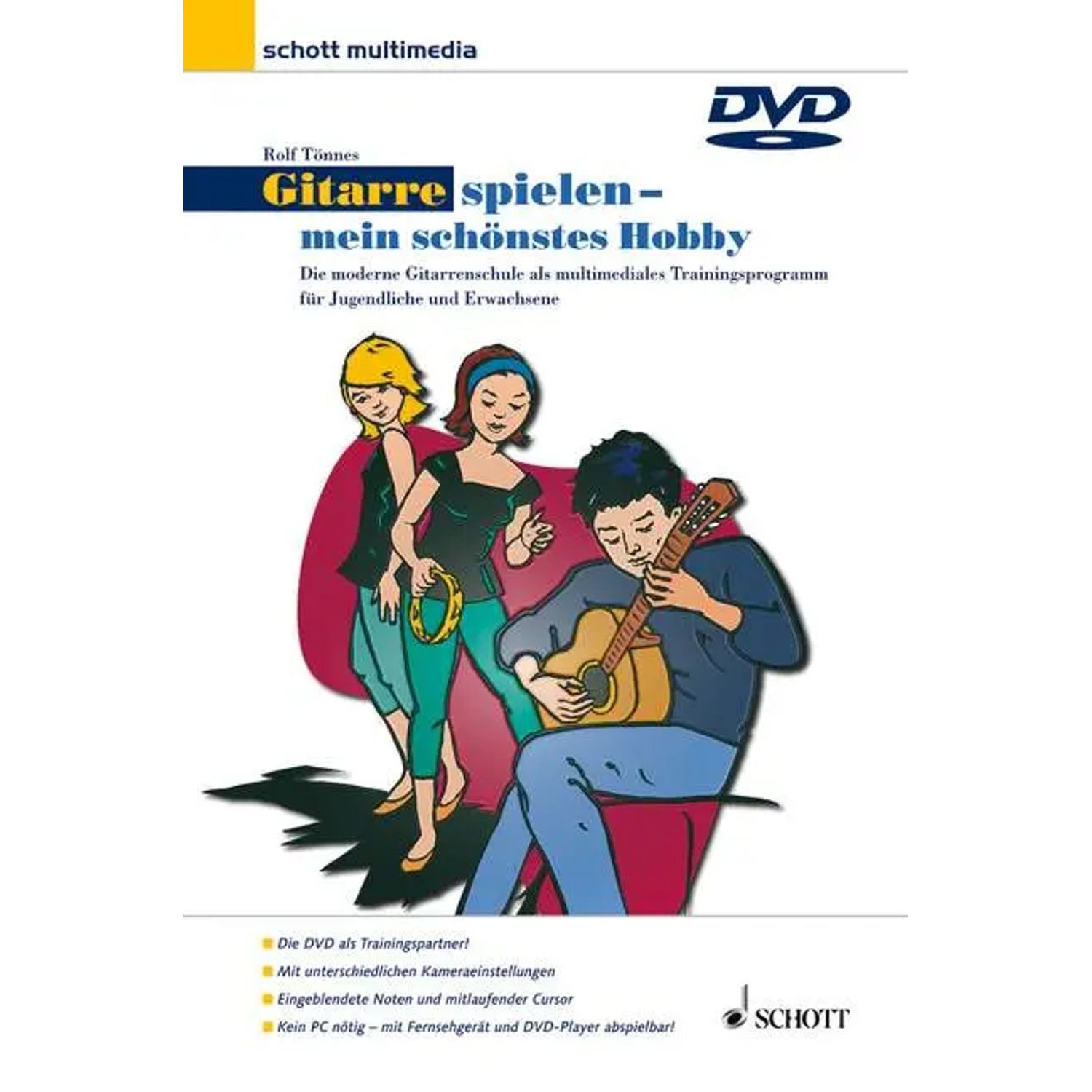 Schott Verlag DVD Gitarre spielen - mein schönstes Hobby