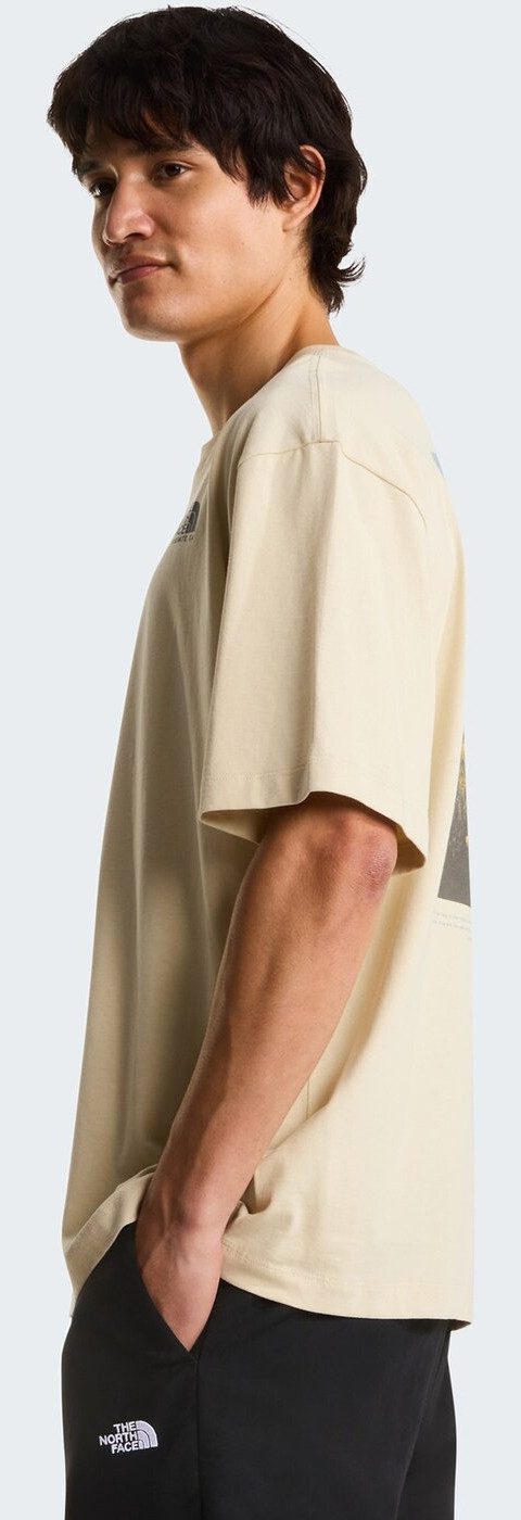 The North Face Kurzarmshirt M PLANT & FLORA OVERSIZE SHORT SLEEVE TE DESERT STONE