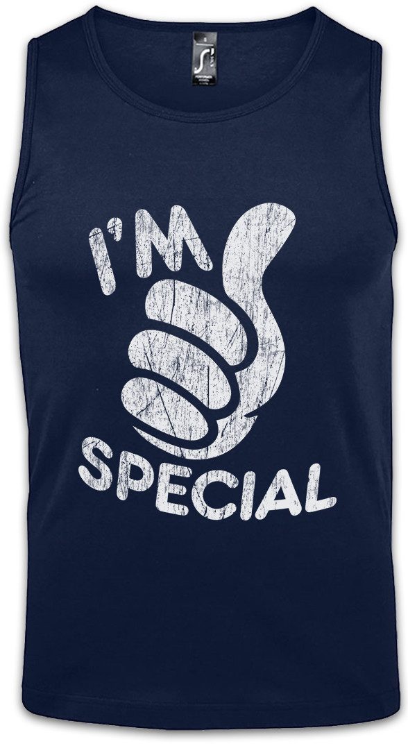 Tanktop I'm Special Ärmelloses T-Shirt Daumen Hoch Gamer Gaming Games Nerd