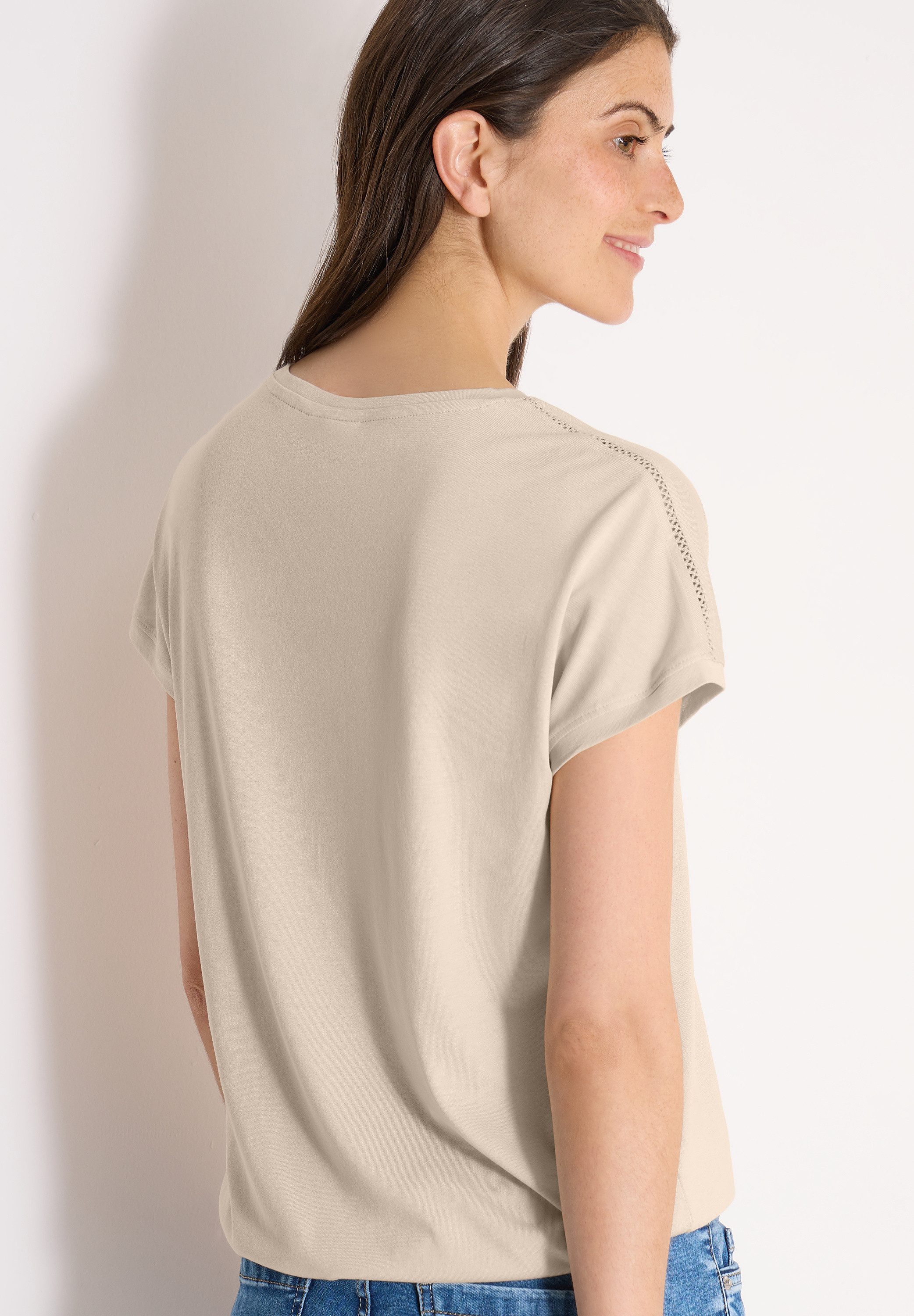 CECIL T-Shirt mit elastischem Bund