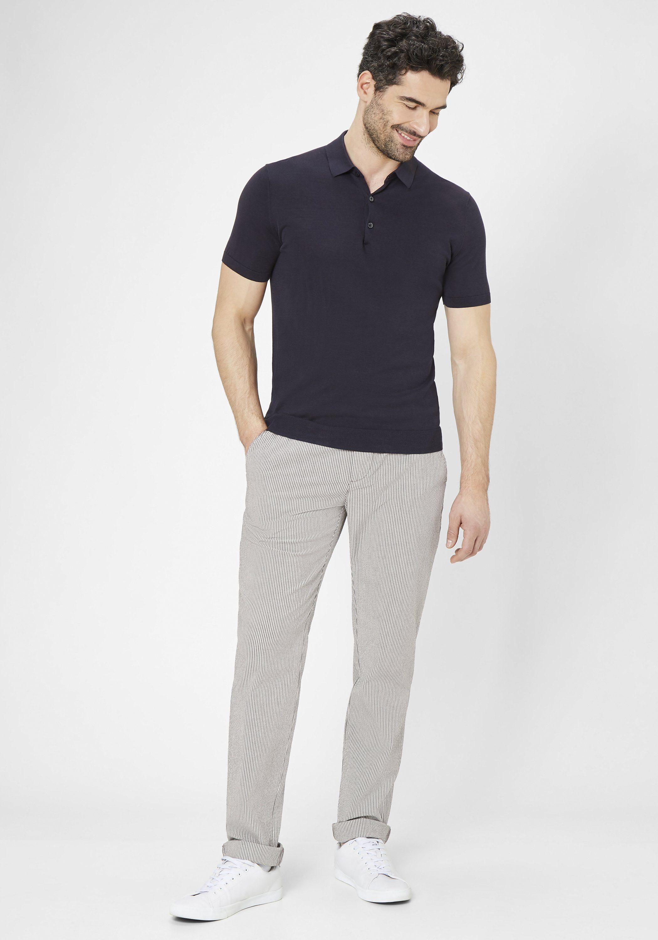 Carden lt.grey Chinohose Redpoint