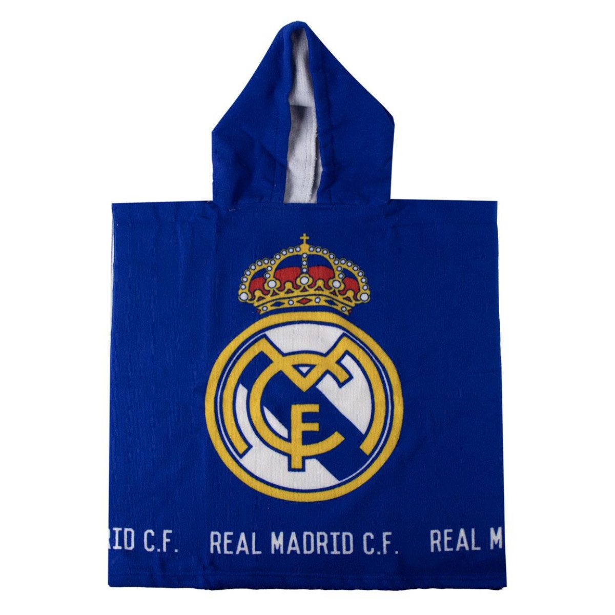 Real Madrid Badeponcho Kinder Poncho 55 × 55 cm 100% Polyester 250 gsm