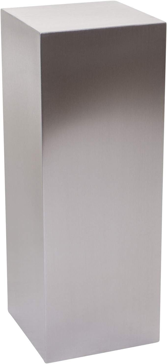 VIVANNO Подставка для цветов Edelstahl PODEST Kasten - Silber Gebürstet (1 St), 30x30x80 cm