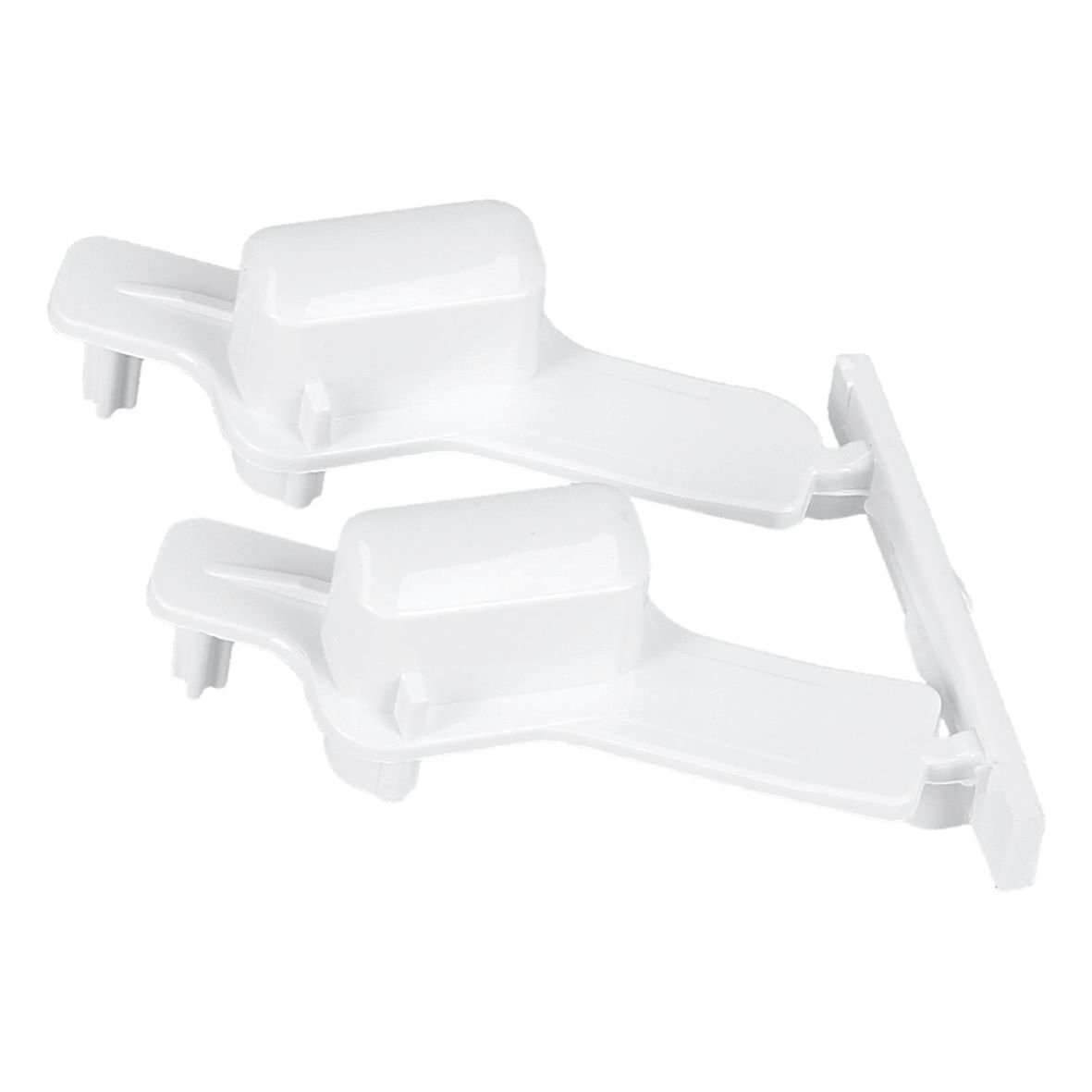 easyPART Montagezubehör wie Bauknecht 481071425341 Tastenkappe Taste weiß, Waschmaschine