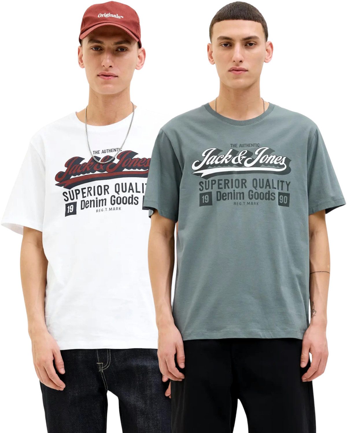 Jack & Jones Print-Shirt (Spar Set, günstig online kaufen