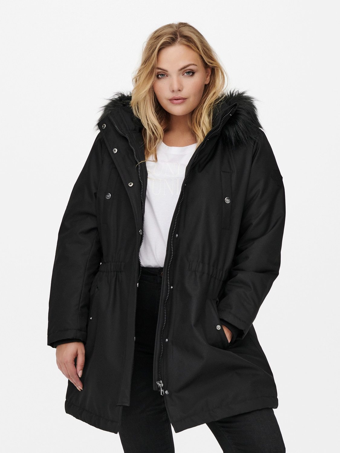 ONLY CARMAKOMA Parka CARIRENA PARKA COAT OTW Kunstfaser, regular fit günstig online kaufen