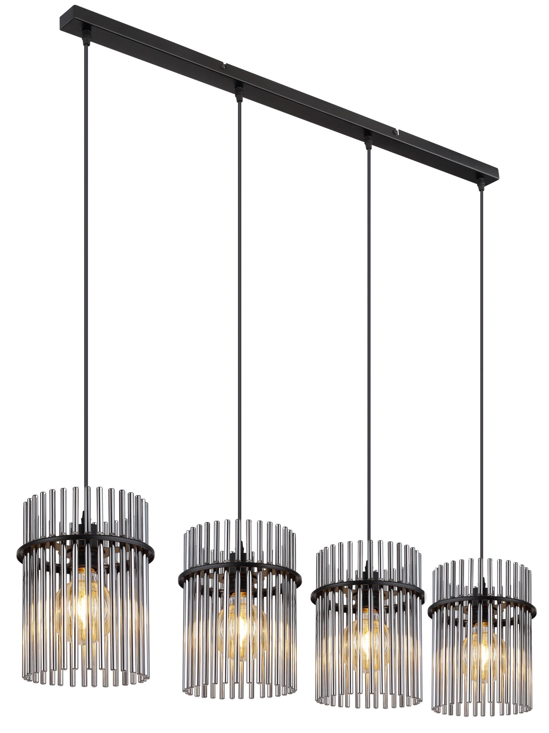 GLOBO LIGHTING Pendelleuchte GORLEY, ohne Leuchtmittel, Design Glasstäbe, D günstig online kaufen