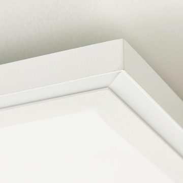 Brilliant LED Panel "Lanette" Kunststoff, weiß, quadratisch, Aufbau, 25W, kaltweiß, 2300lm, kaltweiß