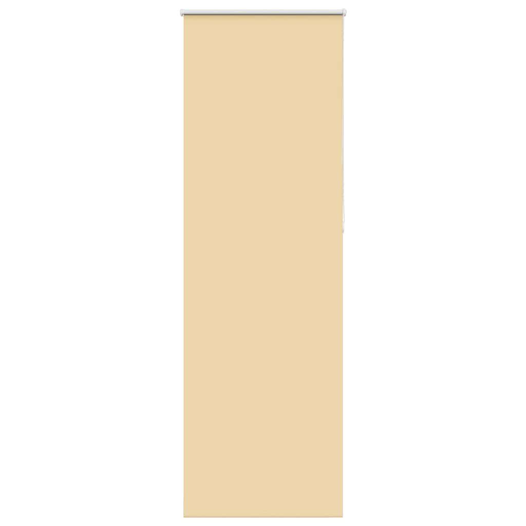 Rollo Verdunkelungsrollo Beige 70x230cm Stoffbreite 65,7 cm Polyester, vidaXL