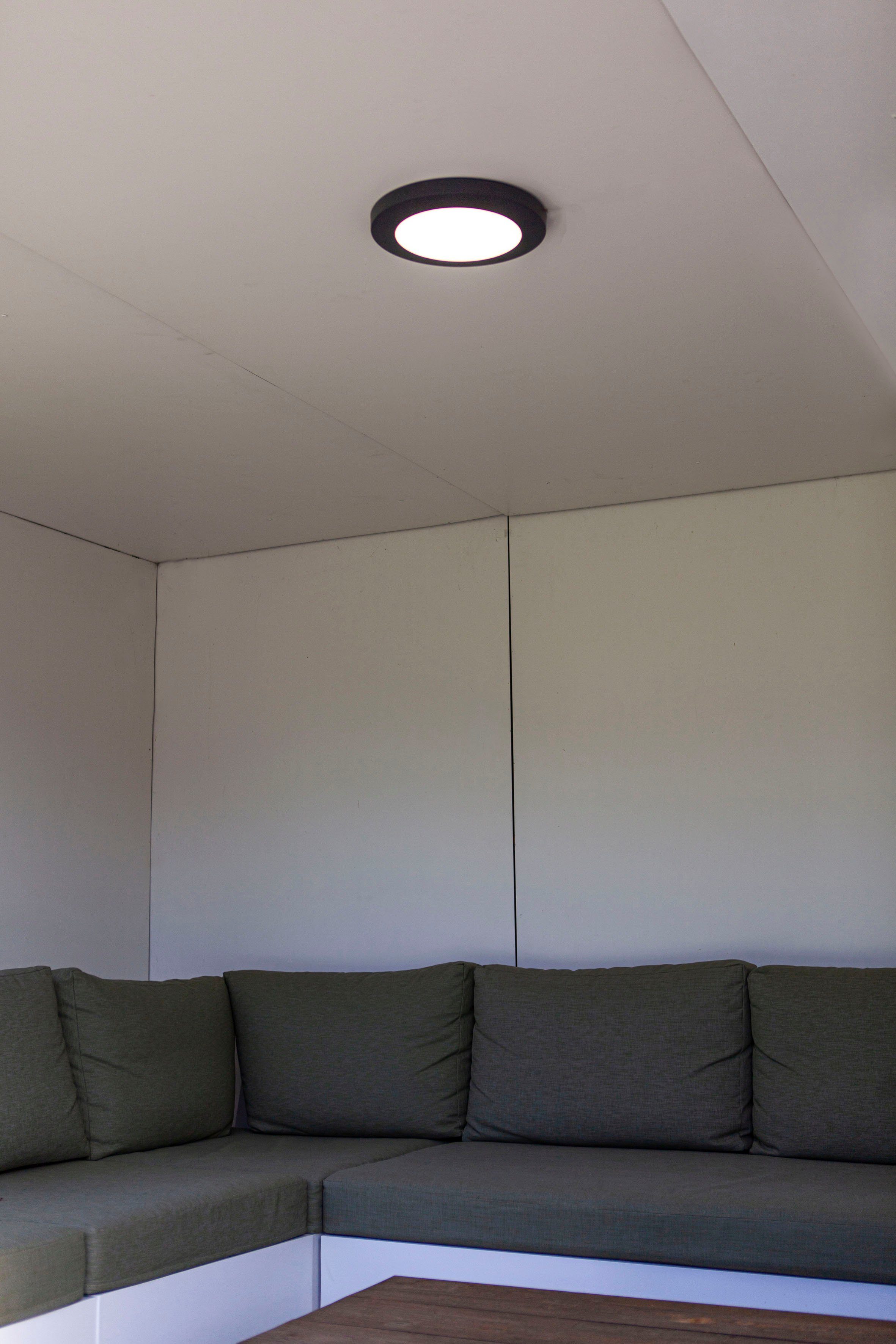 LUTEC LED Außen-Deckenleuchte KAYAH, fest integriert LED