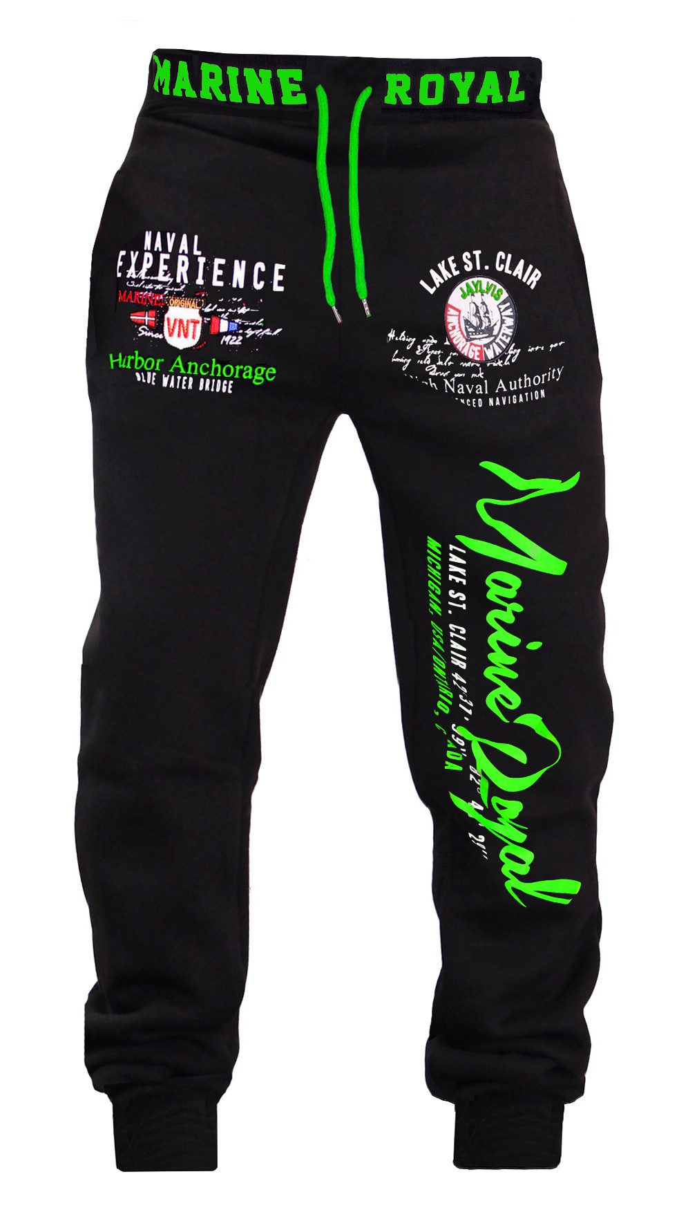 Jaylvis Jogginghose Herren Trainingshose Sport Hose Camouflage Uni Marine R günstig online kaufen