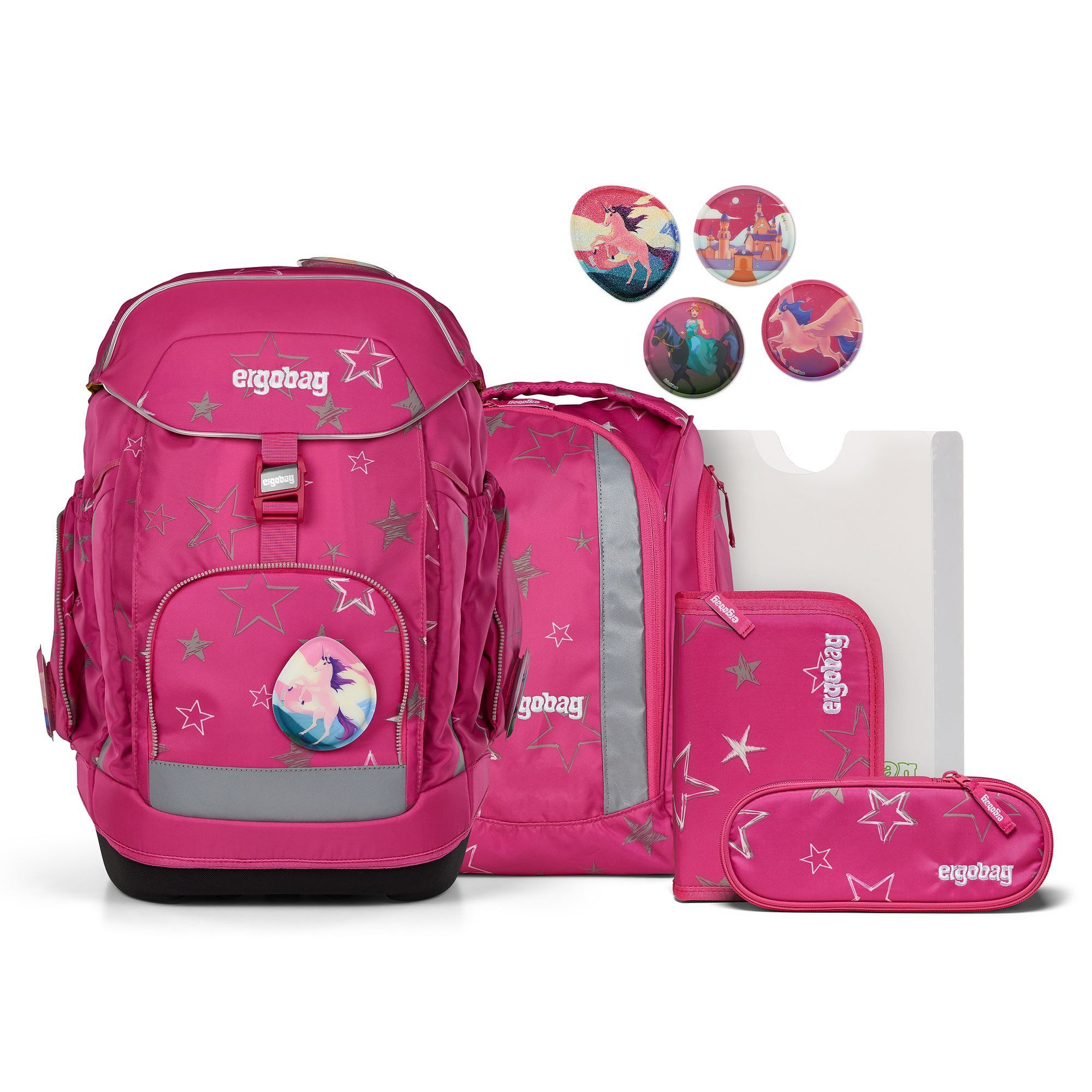 ergobag Schulranzen Maxi, Polyester
