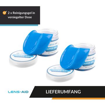 Lens-Aid Tastatur-Reinigungs-Set Reinigungsgel für Tastatur, Laptop, Kamera, (1-St), antibakteriell