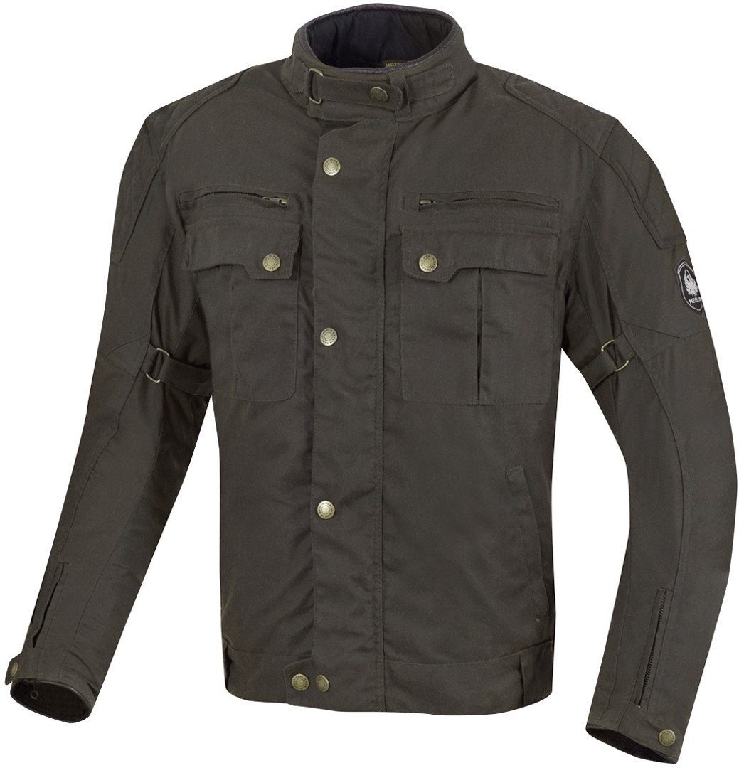 Merlin Motorradjacke Perton Motorrad Wachsjacke herausnehmbares Innenfutter,wasserdicht