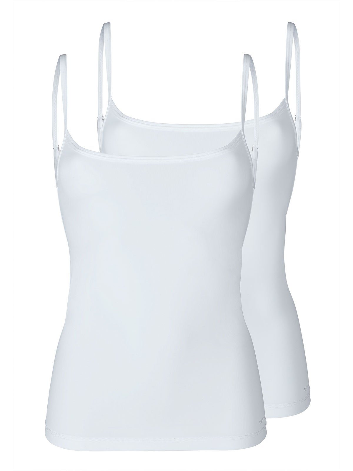 Skiny Achseltop Damen Spaghettishirt 2er Pack Micro Advantage (Packung, 2-S günstig online kaufen