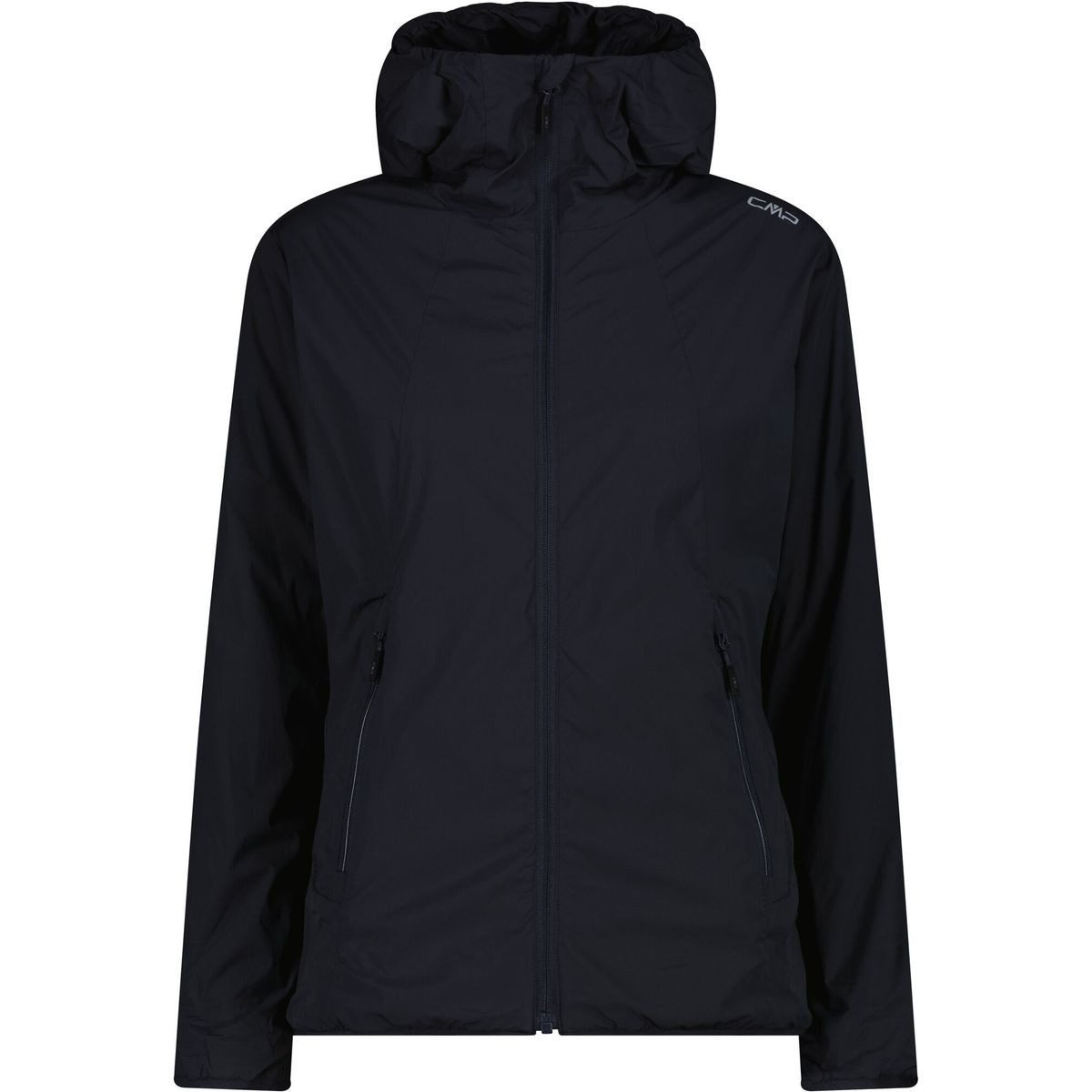 CMP Windbreaker Woman Jacket FIX Hood Ultraleichte, wasserabweisende Damenjacke mit Stretch-Nylon und