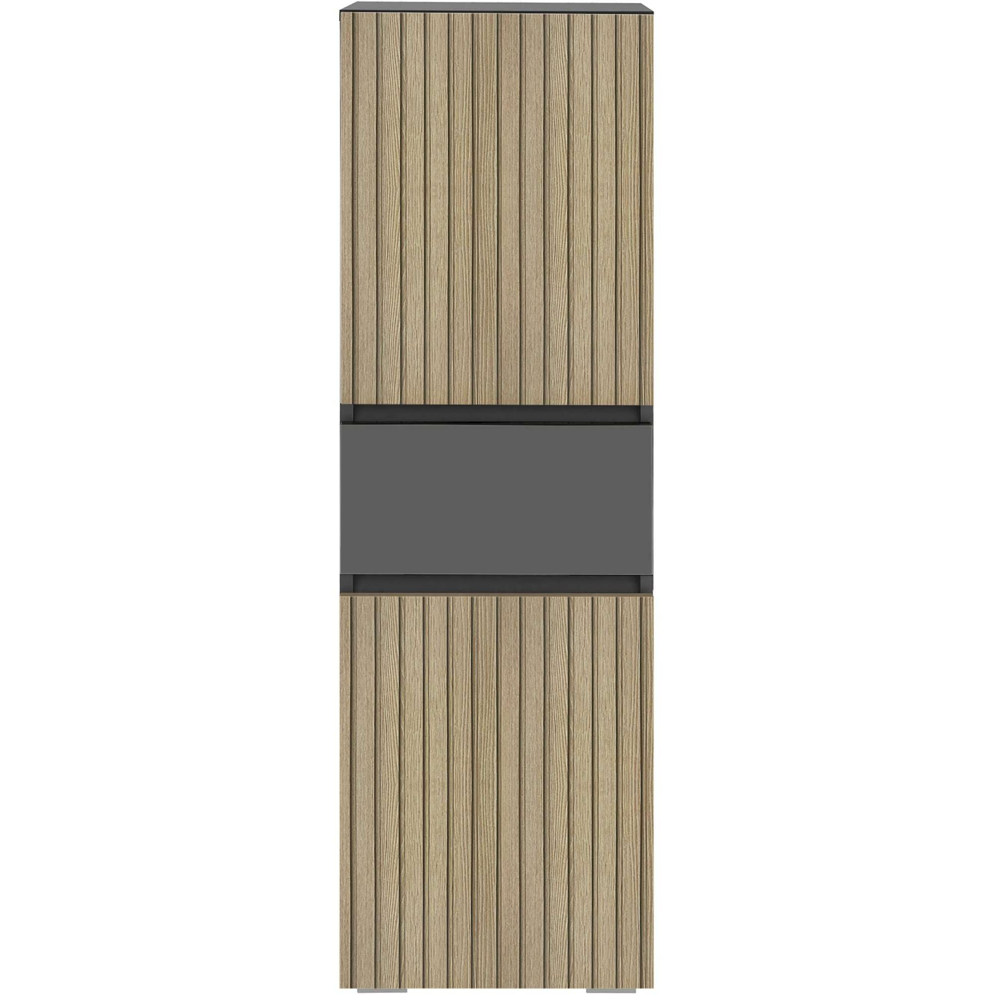 Home affaire Midischrank Wisla Höhe 130 cm, mit Türen & Schubkasten