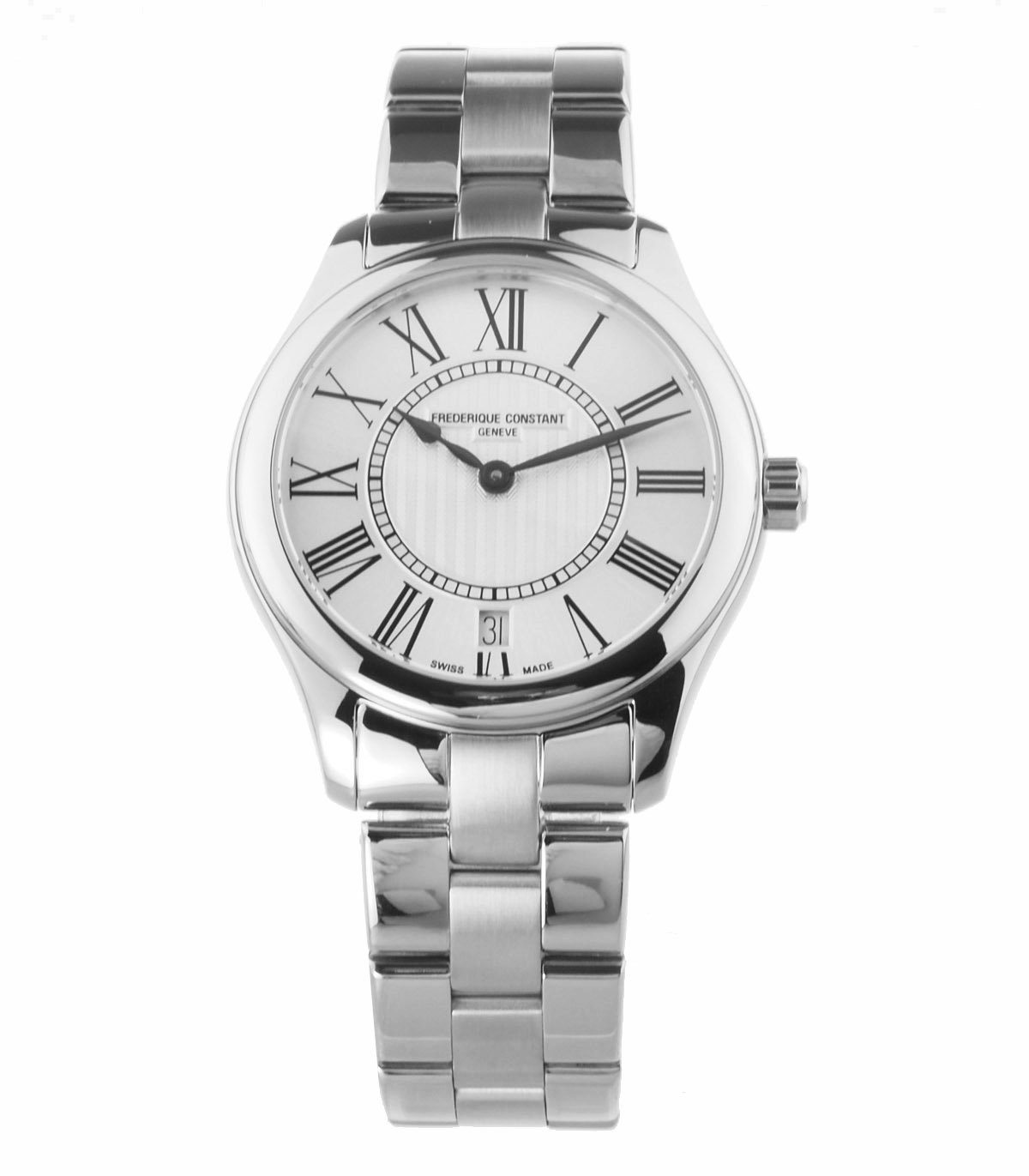 Frederique Constant Schweizer Uhr FC-220MS3B6B Damen Uhr Saphirglas NEU, Saphirglas