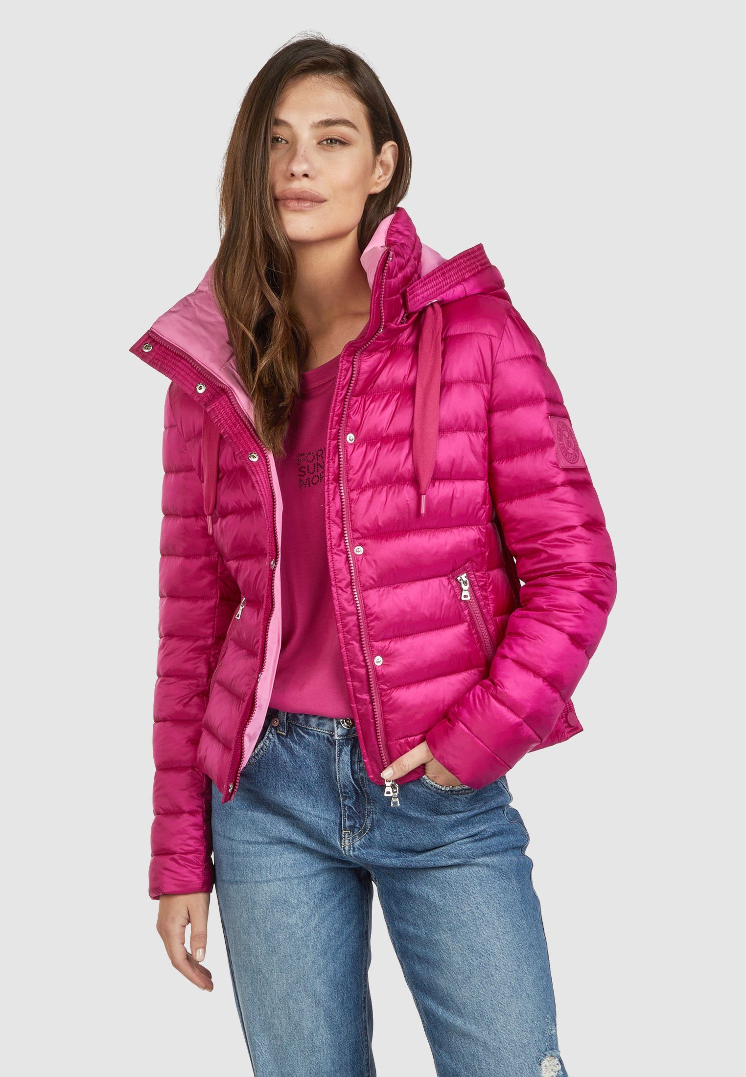 MARC AUREL Steppjacke mit Steppblenden