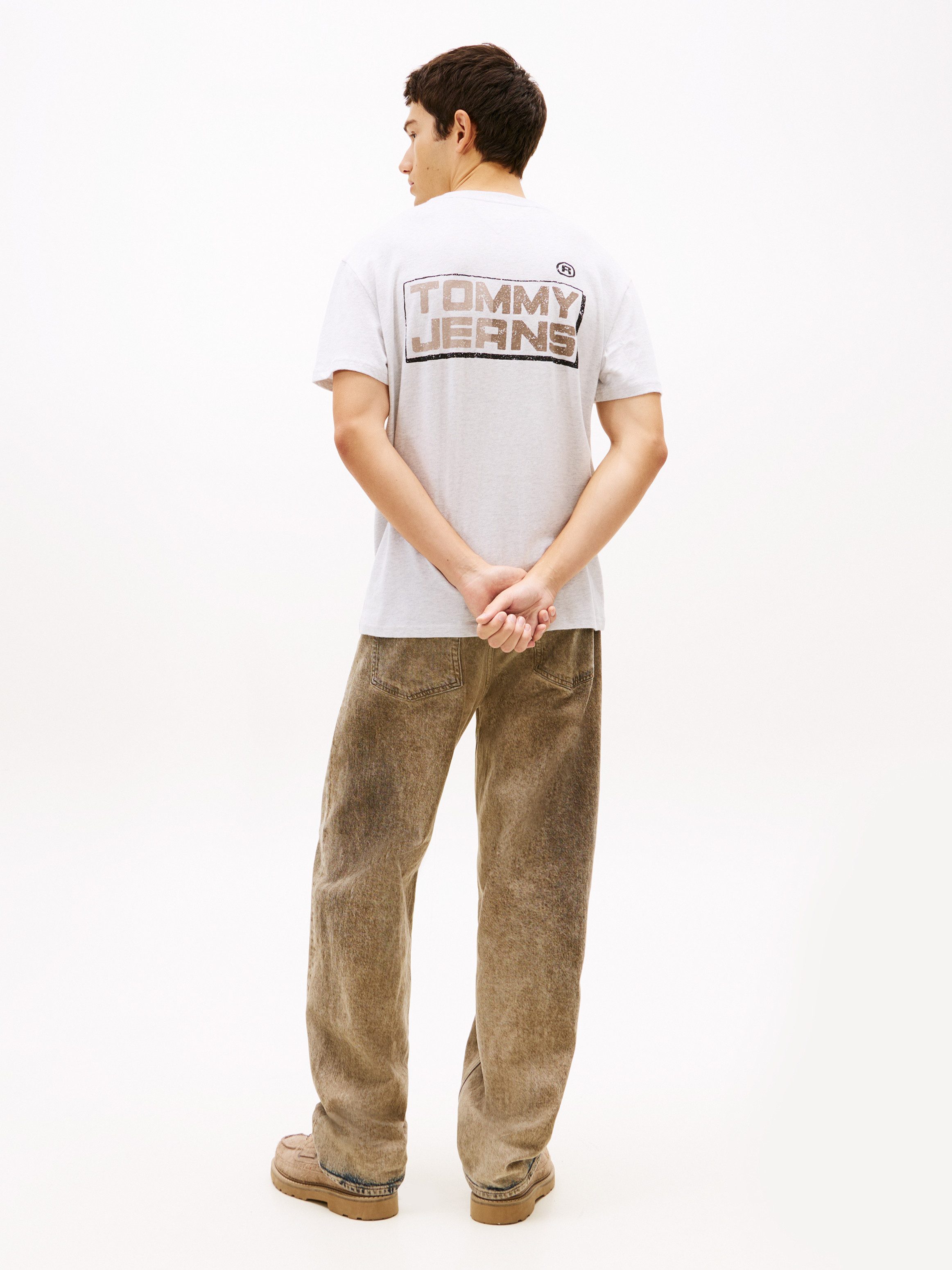 Tommy Jeans T-Shirt TJM REGULAR GYM BLOCK mit Rundhalsausschnitt – Bild 5 von 5