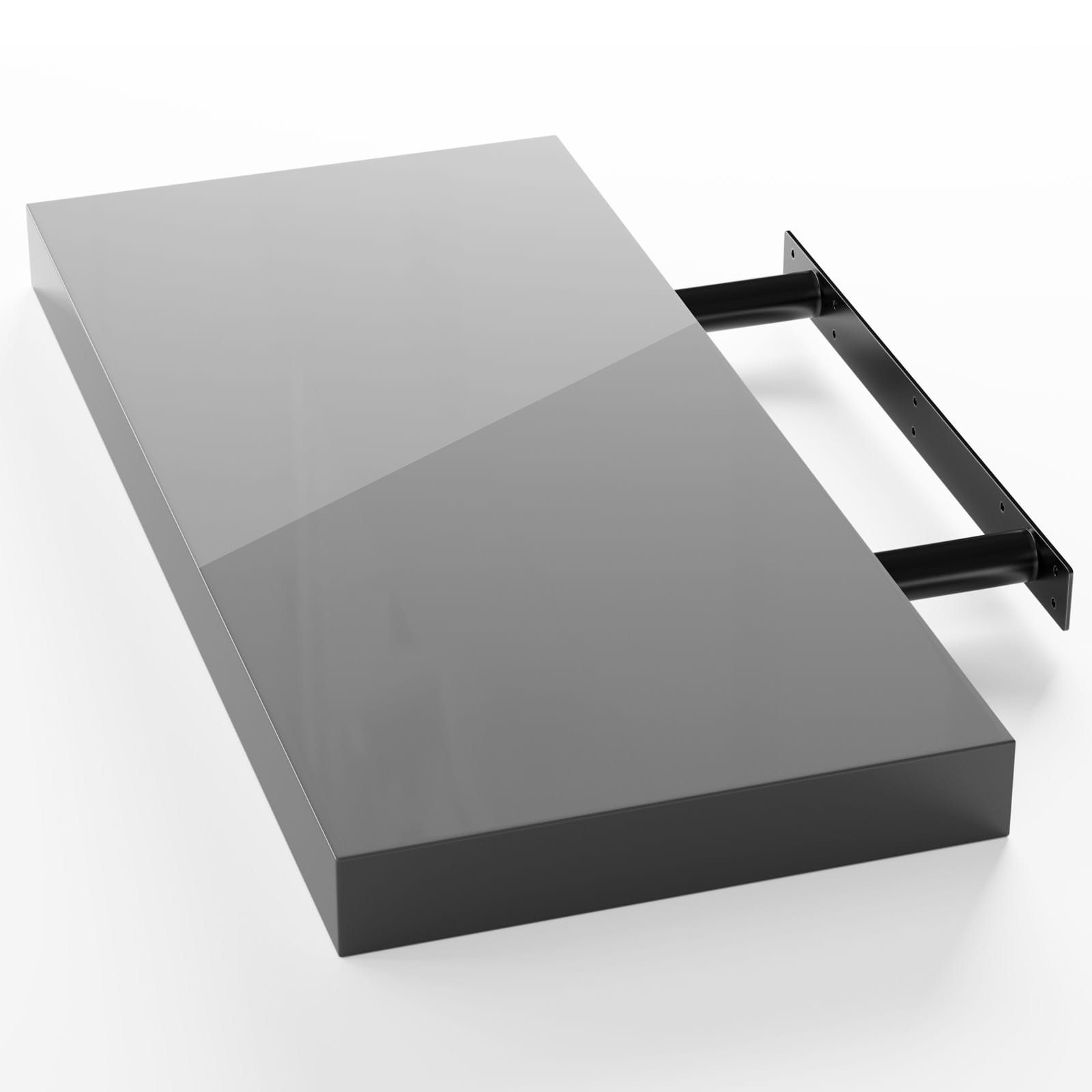 Casaria Wandboard, Grau Hängeregal mit Halterung günstig online kaufen