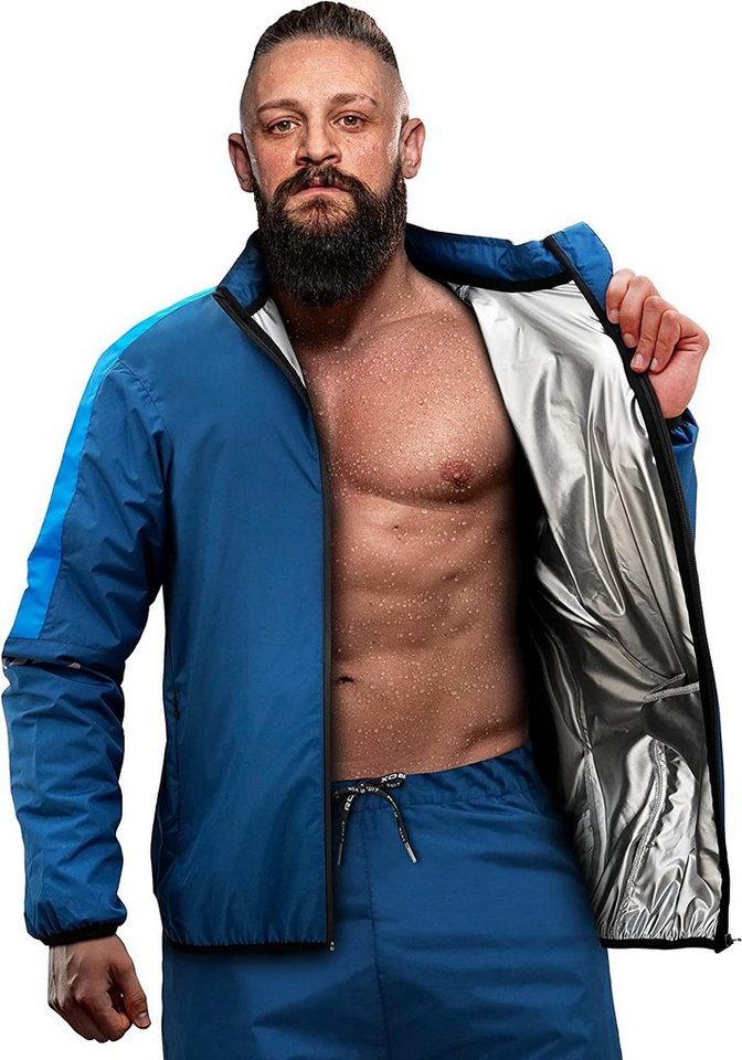 RDX Thermohemd RDX Sweat Suit for Weight Loss,Sauna suit Thermal Fitness  Men Women