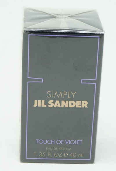 JIL SANDER Eau de Parfum Jil Sander Simply Touch of Violet Eau de Parfum 40 ml