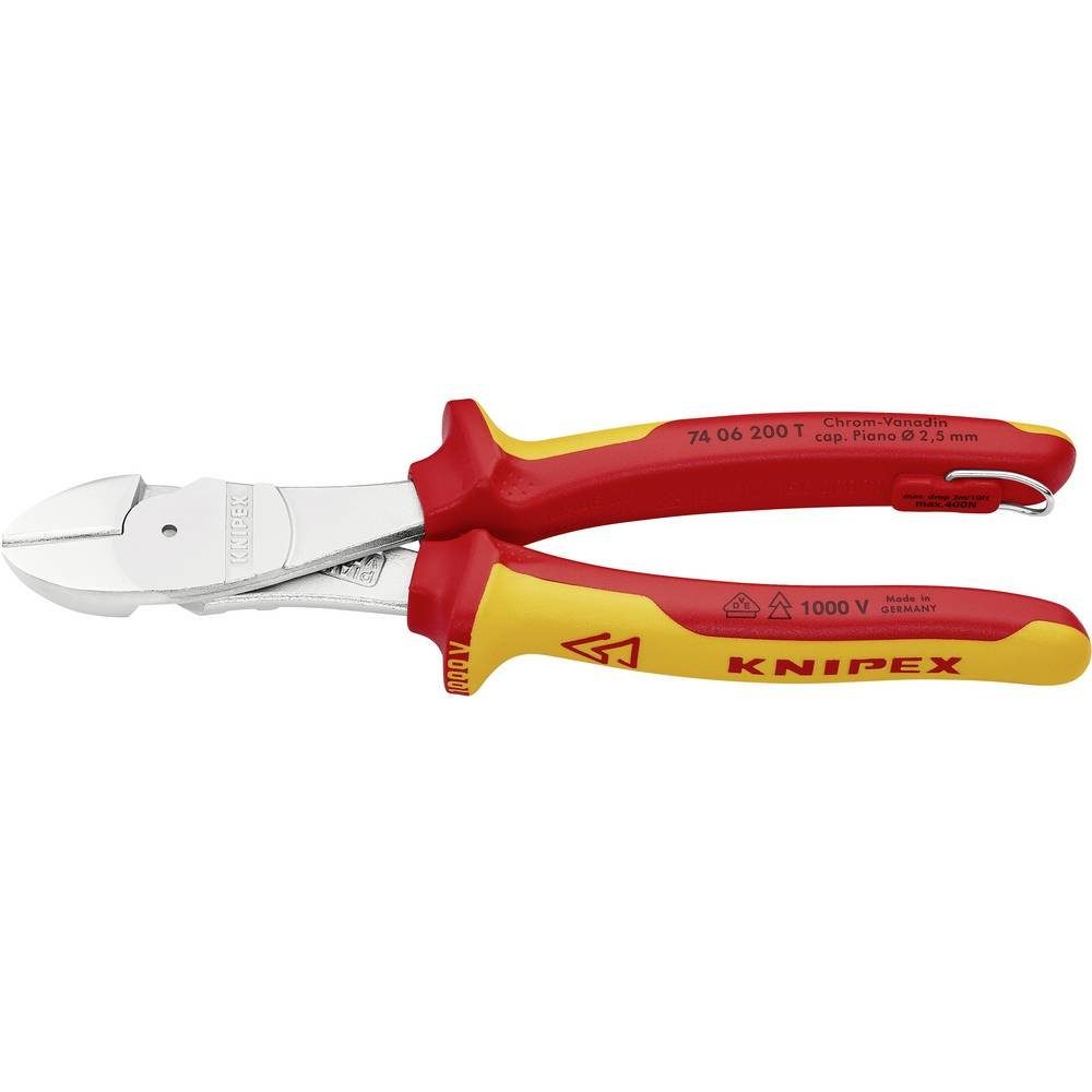 Knipex Seitenschneider VDE 200 Mm - Professioneller Kraftschneider Für Elektriker