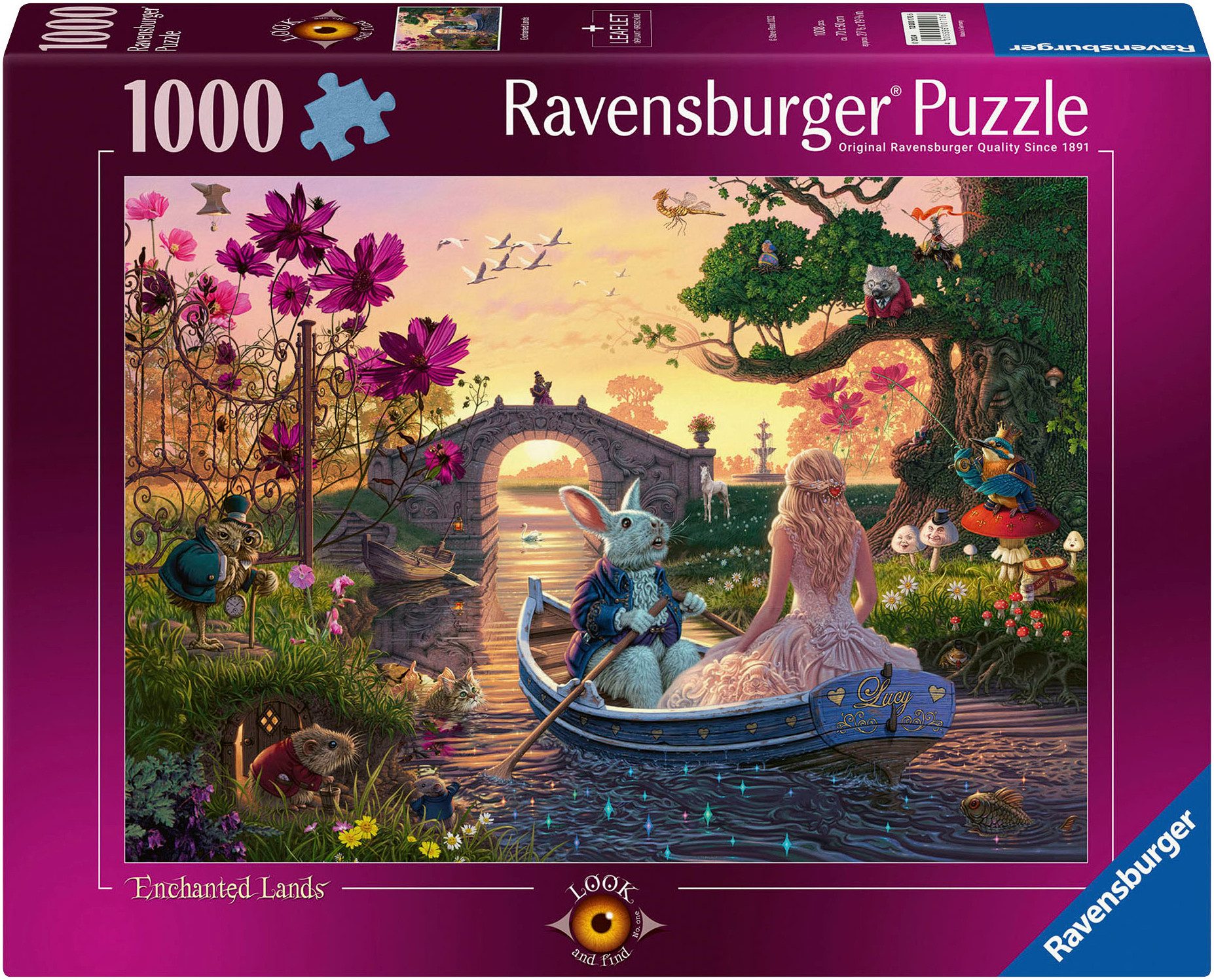 Ravensburger Puzzle Look and find No 1, Wunderland, 1000 Puzzleteile, Made günstig online kaufen