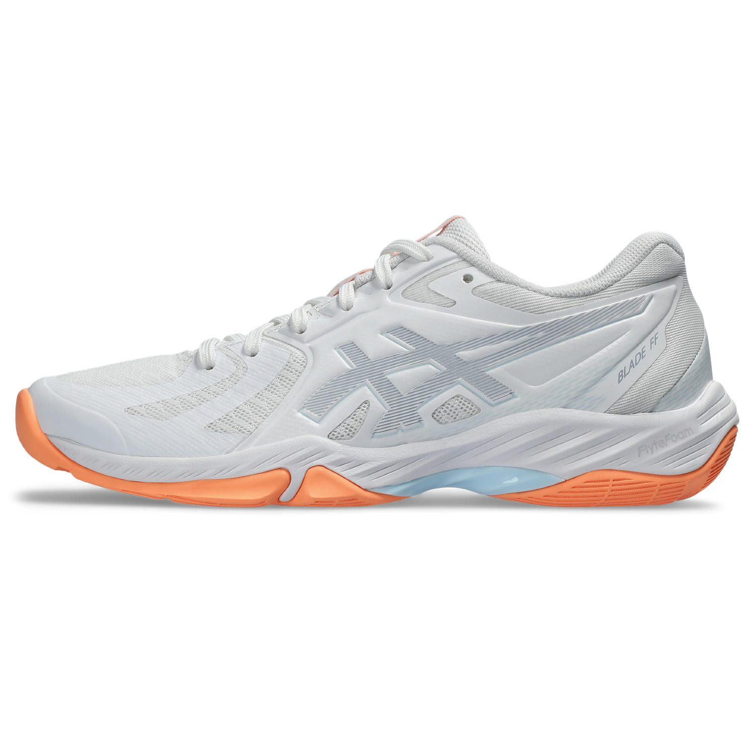 Asics BLADE FF WHITE/GREY BLUE Hallenschuh günstig online kaufen