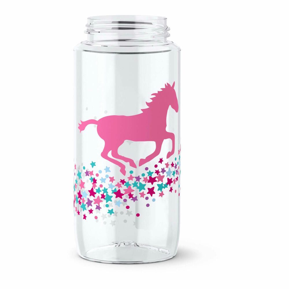 Emsa Trinkflasche Drink2Go Tritan Pink Horse