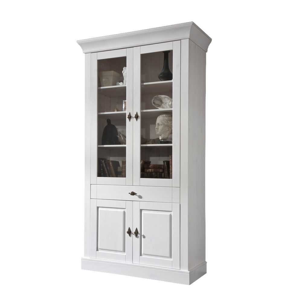 Pharao24 Vitrine Montagne aus Massivholz