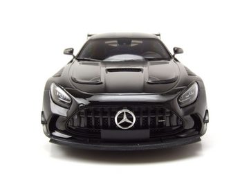 Minichamps Modellauto Mercedes AMG GT Black Series 2020 schwarz metallic Modellauto 1:18, Maßstab 1:18