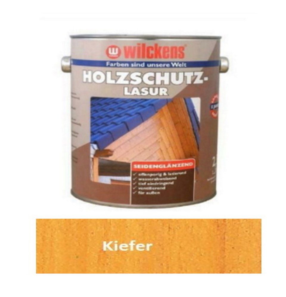Farben Holzschutzlasur Kiefer Wilckens 2,5 Liter Seidenglänzend
