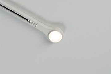 Paulmann LED Deckenleuchte URail Verbinder Endkappe 141x57mm 5,8W, LED fest integriert, Warmweiß, dimmbar