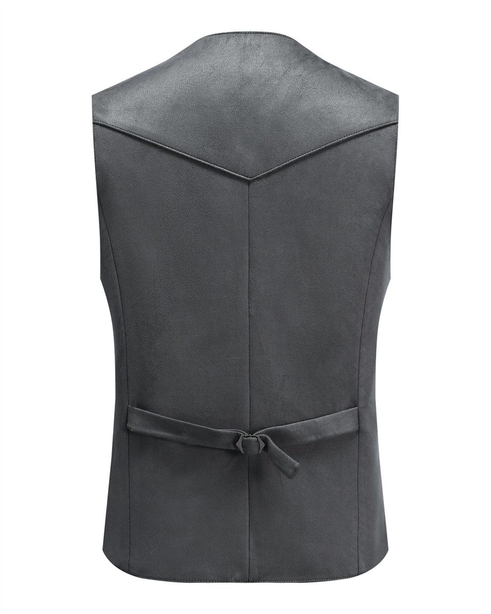 Allthemen Anzugweste Slim Fit Anzugweste im eleganten Look günstig online kaufen